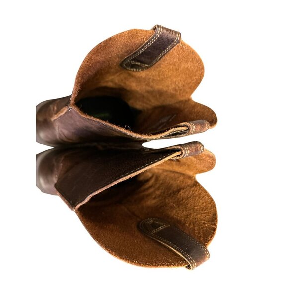 ARIAT Rambler Western Boot Brown Leather Men's Size 10.5D - Picture 9 of 16